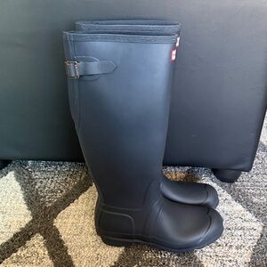 Hunter Original Back Adjustable Rain Boots 9
